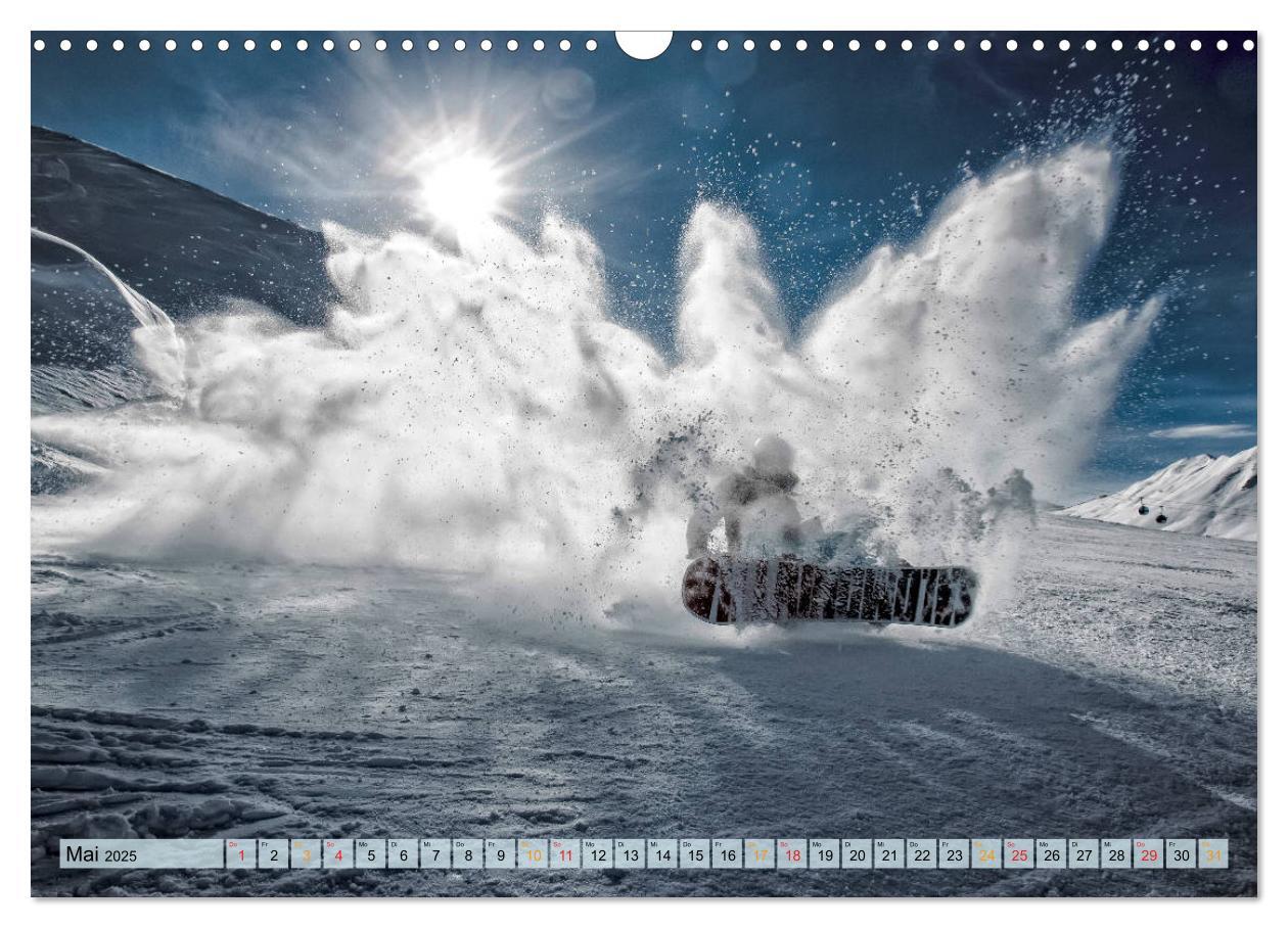 Bild: 9783435372546 | Snowboard - so cool (Wandkalender 2025 DIN A3 quer), CALVENDO...