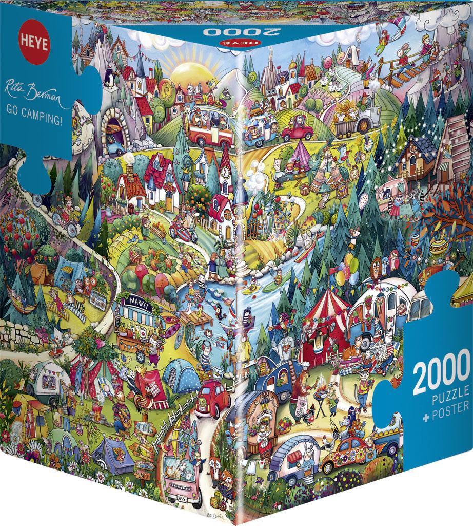 Cover: 4001689299309 | Go Camping! Puzzle 2000 Teile | Rita Berman | Spiel | 29930 | Deutsch