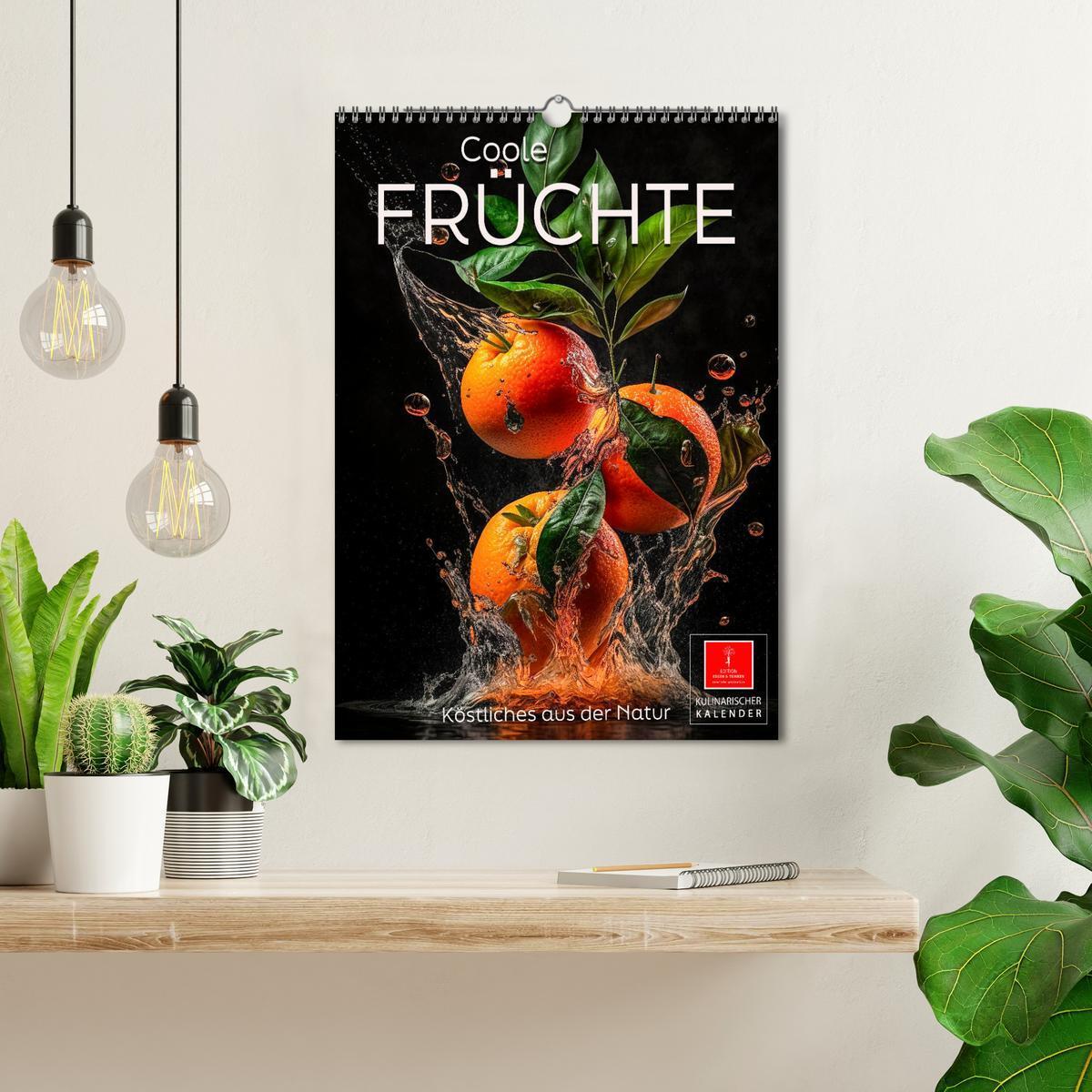 Bild: 9783435884681 | Coole Früchte (Wandkalender 2025 DIN A3 hoch), CALVENDO Monatskalender