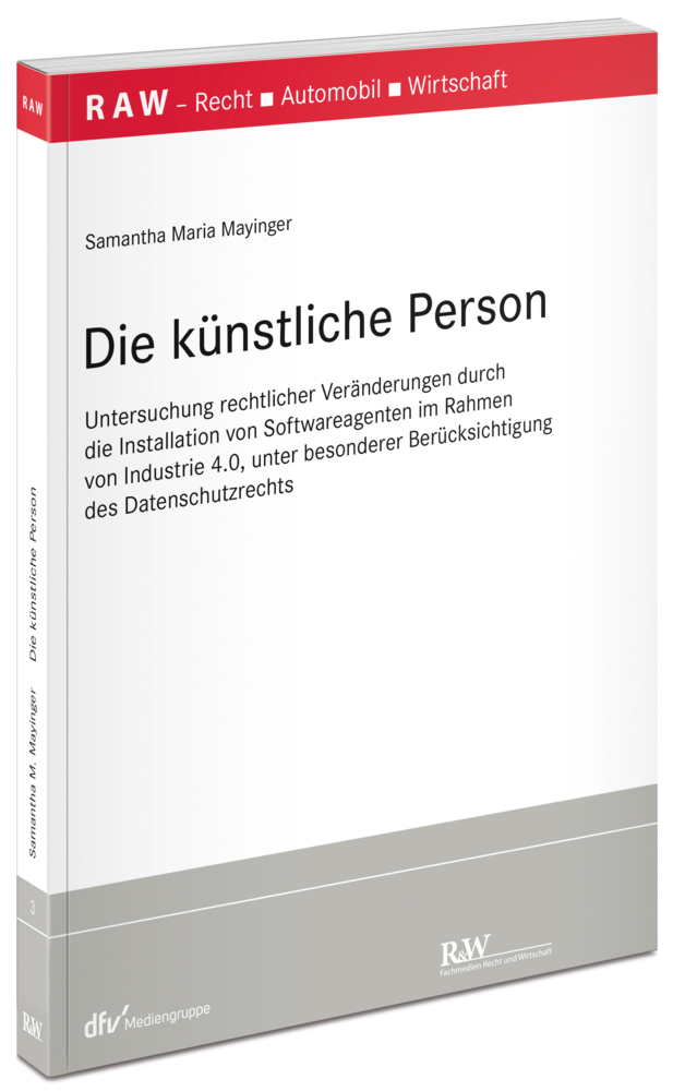 Cover: 9783800516681 | Die künstliche Person | Samantha Maria Mayinger | Taschenbuch | LIV