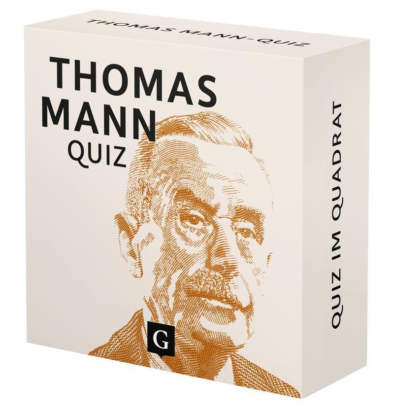 Cover: 9783899784725 | Thomas Mann-Quiz | 100 Fragen und Antworten | Carsten Tergast | Buch