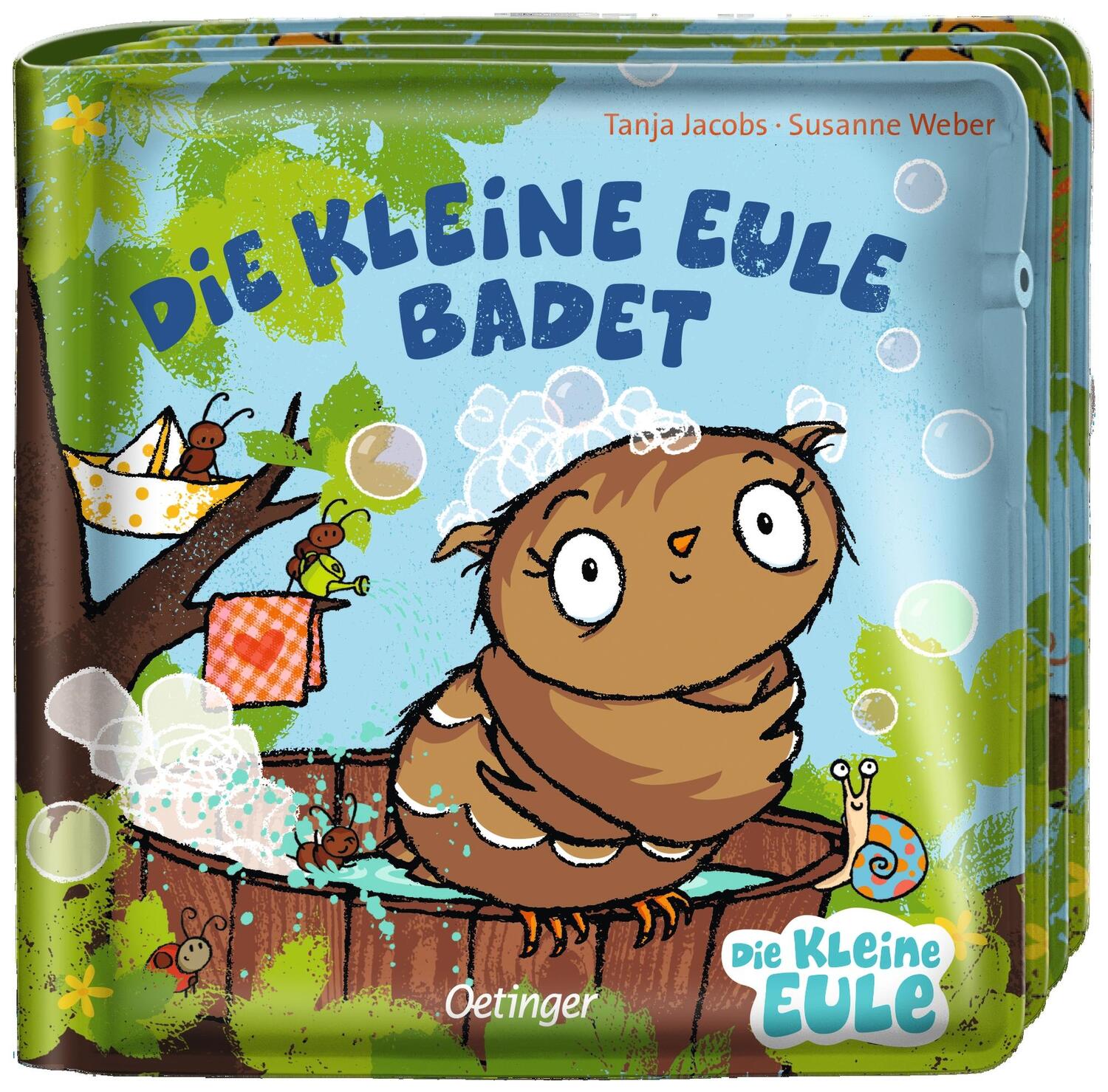 Cover: 9783789115134 | Die kleine Eule badet | Mein Badebuch | Susanne Weber | Buch | 8 S.