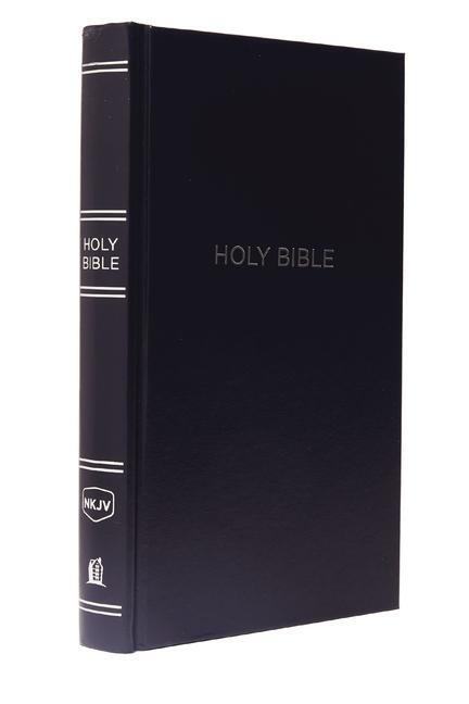 Cover: 9780785215943 | NKJV, Pew Bible, Hardcover, Blue, Red Letter Edition | Thomas Nelson