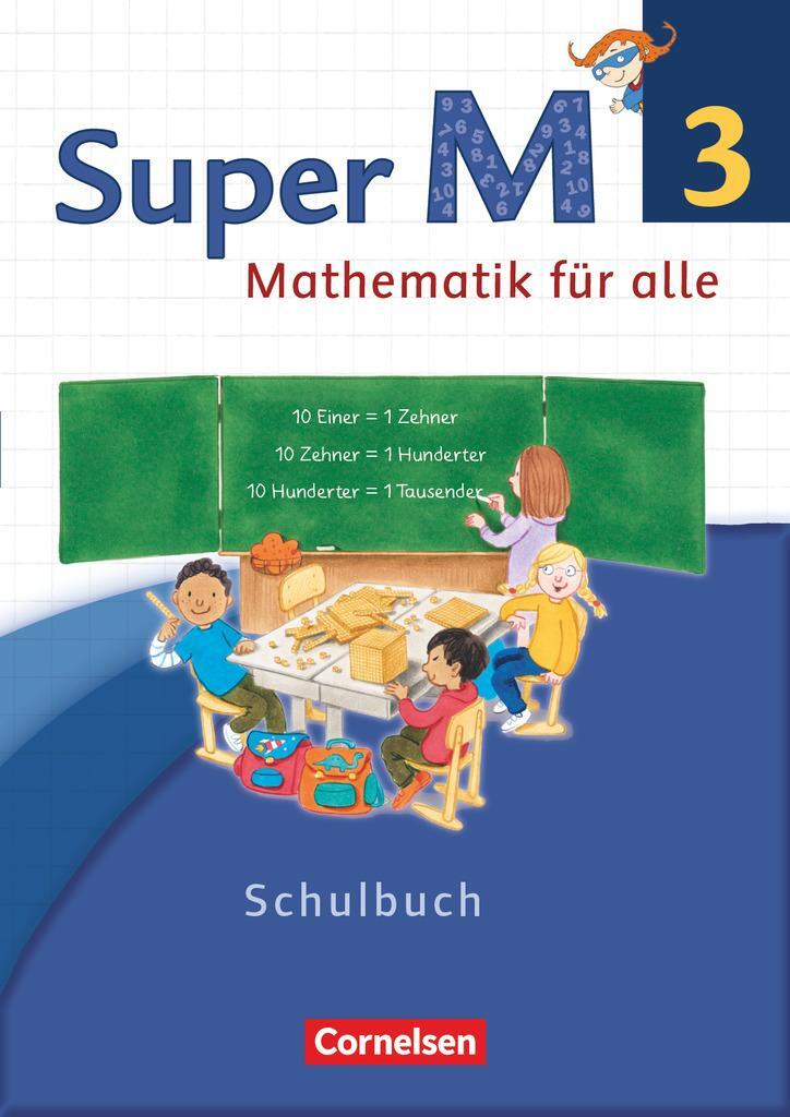 Cover: 9783060830268 | Super M 3. Schuljahr. Schülerbuch mit Kartonbeilagen. Westliche...