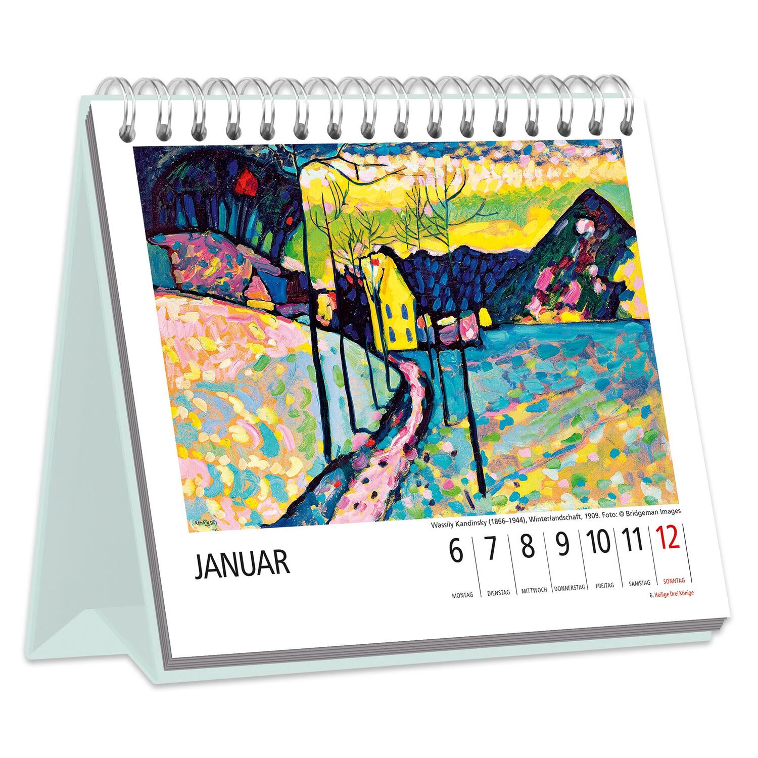 Bild: 4260188017832 | Kunstkalender Wochenkalender 2025 | Kalender | 112 S. | Deutsch | 2025