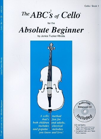 Cover: 9780825871269 | Abc Of Cello 1 Absolute Beginner | Janice Tucker Rhoda | Buch + CD