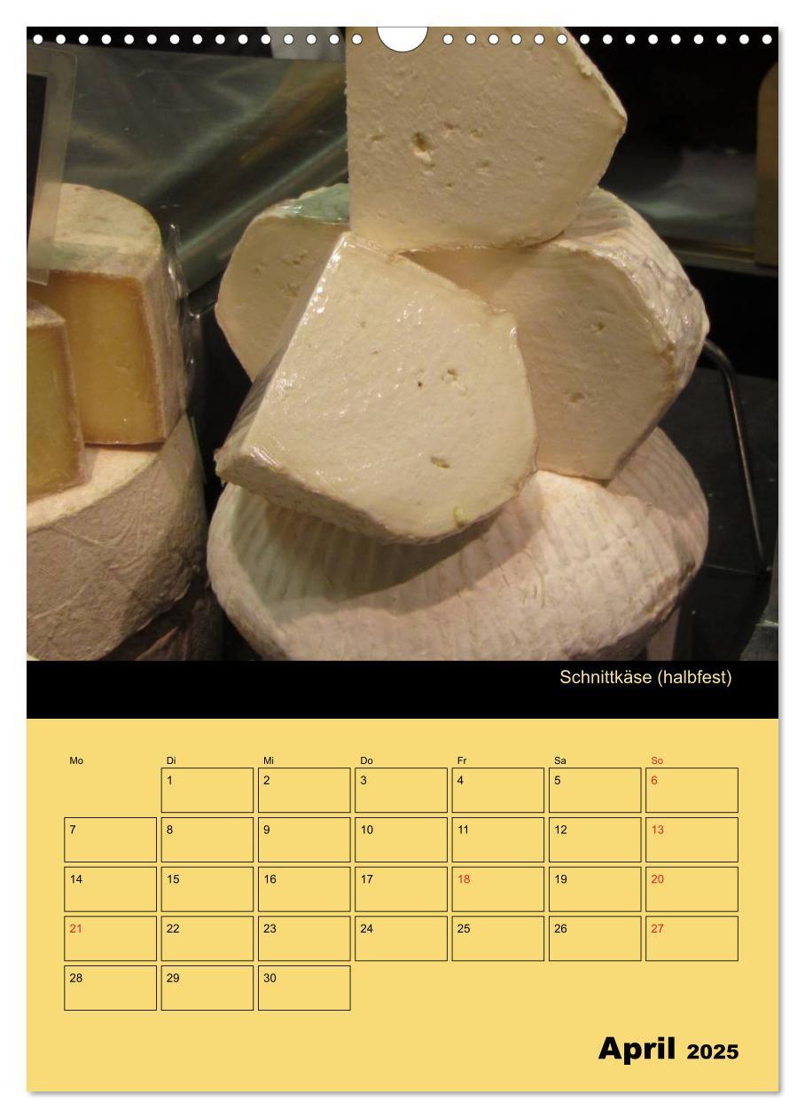 Bild: 9783457064467 | Alles Käse / Planer (Wandkalender 2025 DIN A3 hoch), CALVENDO...