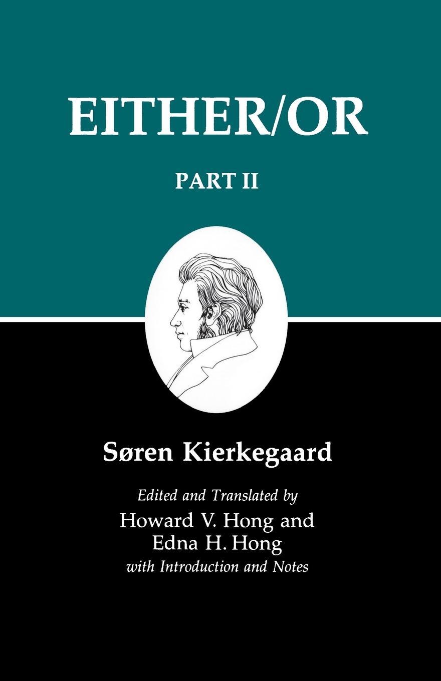 Cover: 9780691020426 | Kierkegaard's Writings IV, Part II | Either/Or | Søren Kierkegaard