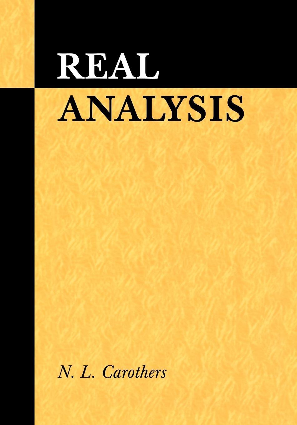 Cover: 9780521497565 | Real Analysis | N. L. Carothers | Taschenbuch | Paperback | Englisch