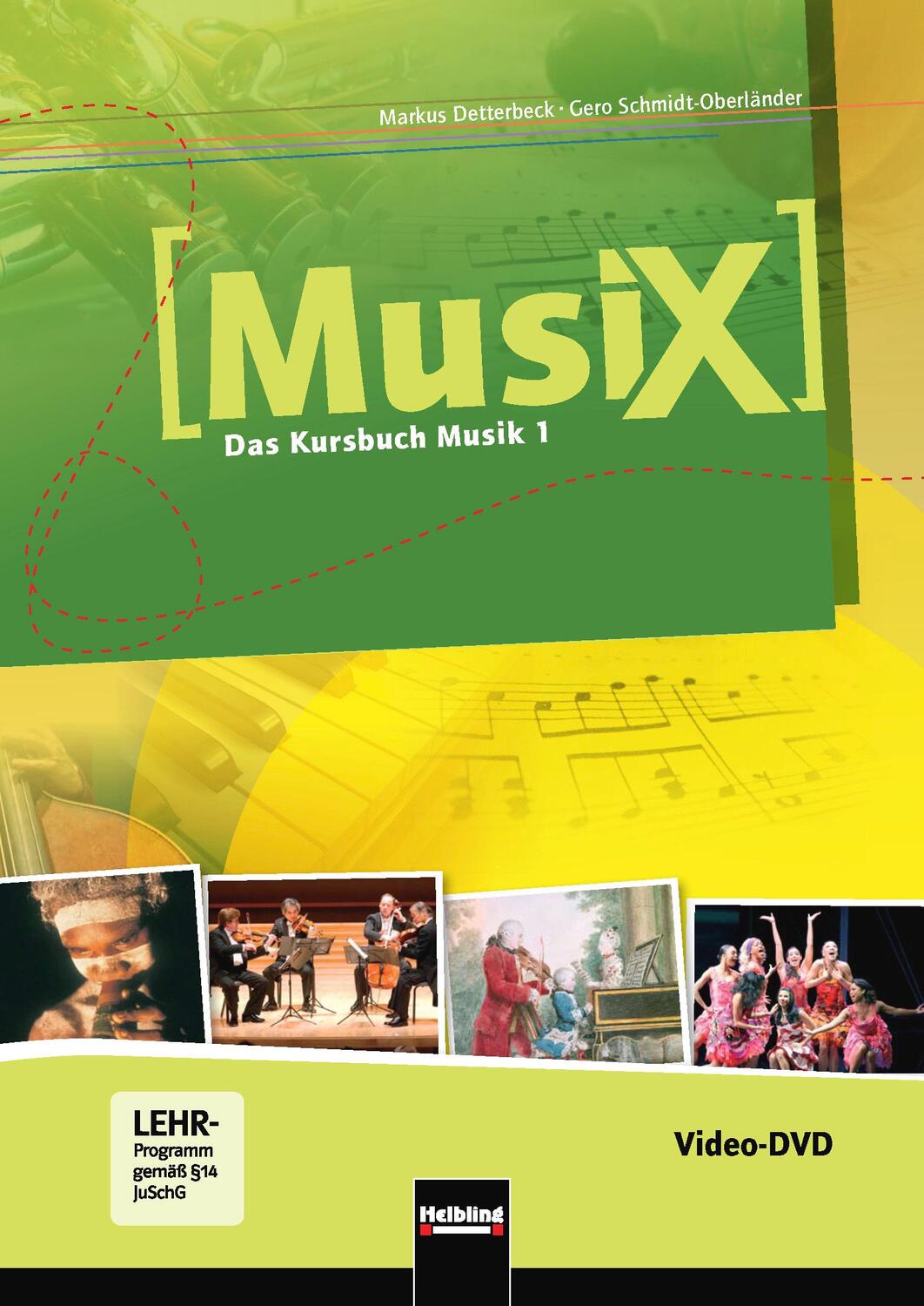 Cover: 9783862271184 | MusiX 1. Video-DVD. Ausgabe D, DVD-Video | Markus Detterbeck (u. a.)