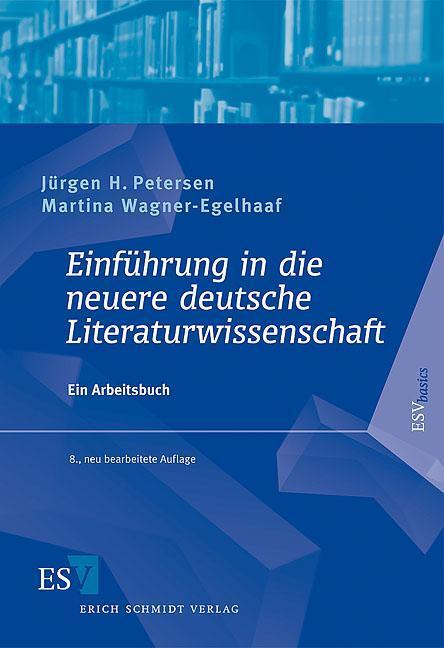 Cover: 9783503098804 | Einführung in die neuere deutsche Literaturwissenschaft | Taschenbuch