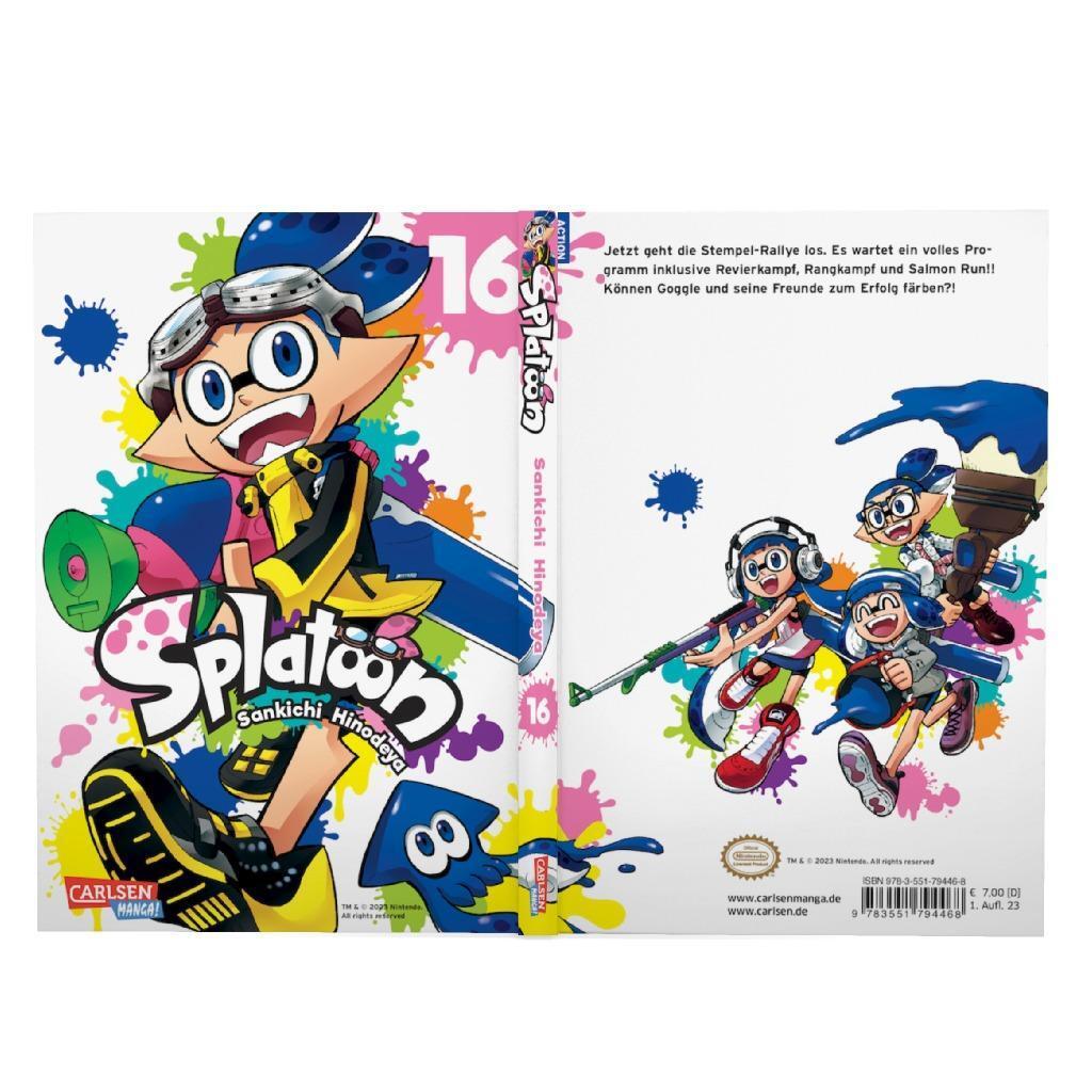 Bild: 9783551794468 | Splatoon 16 | Das Nintendo-Game als Manga! Ideal für Kinder und Gamer!