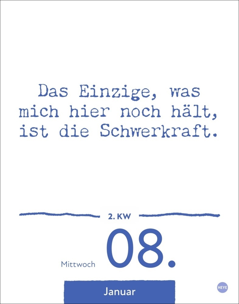 Bild: 9783756406319 | Dumme Sprüche für jeden Anlass Tagesabreißkalender 2025 | Kalender