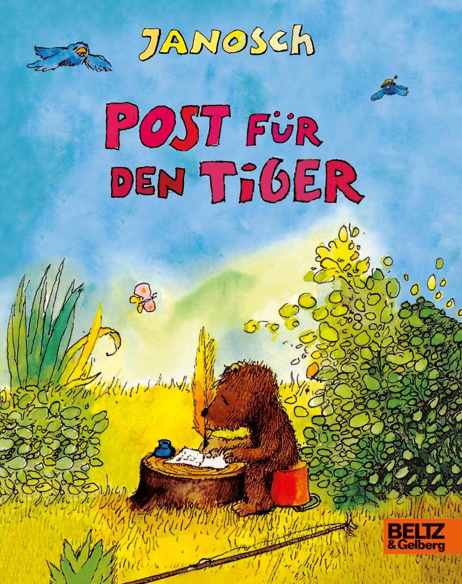 Cover: 9783407755445 | Post für den Tiger | Vierfarbiges Pappbilderbuch | Janosch | Buch