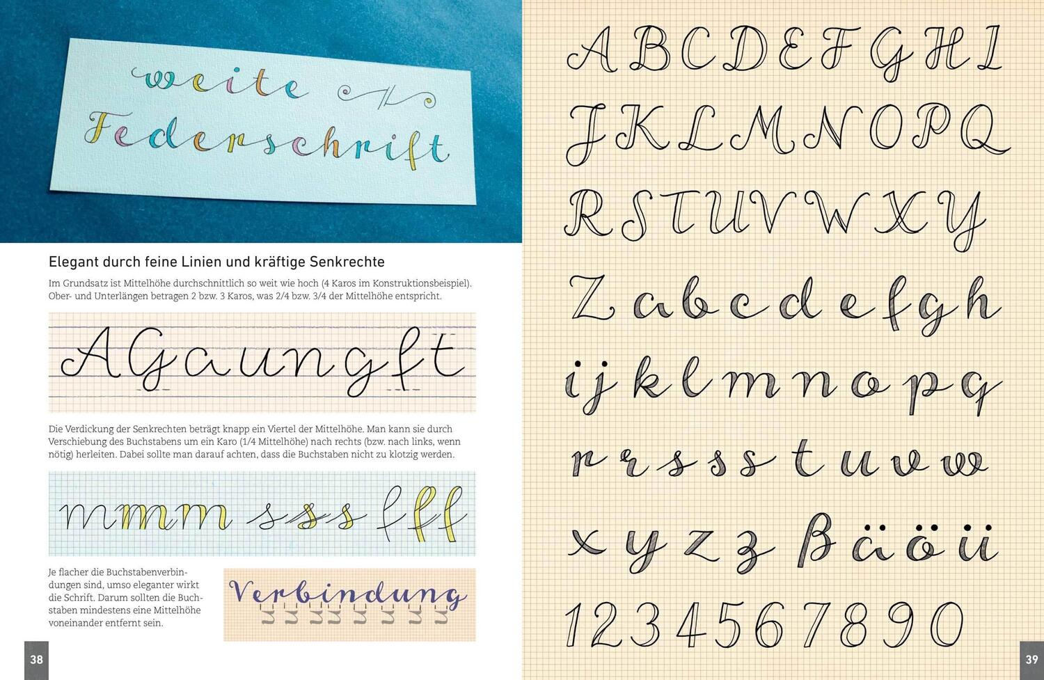 Bild: 9783809438038 | Handlettering. Die 33 schönsten Alphabete mit Rahmen, Ornamenten...