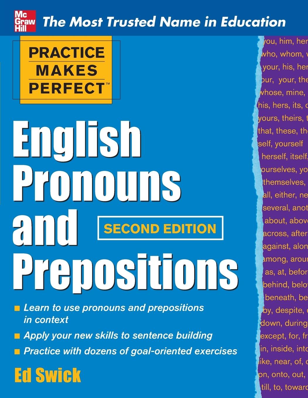 Cover: 9780071753876 | Practice Makes Perfect English Pronouns and Prepositions, Second...