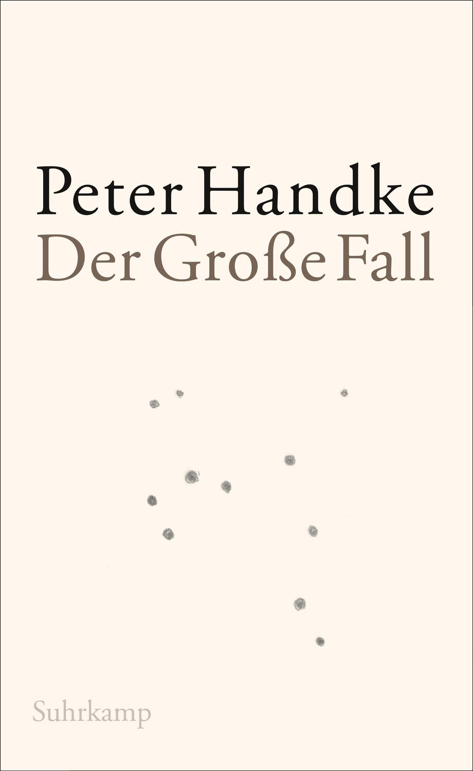 Cover: 9783518423226 | Der Große Fall | Peter Handke | Buch | Deutsch | 2012
