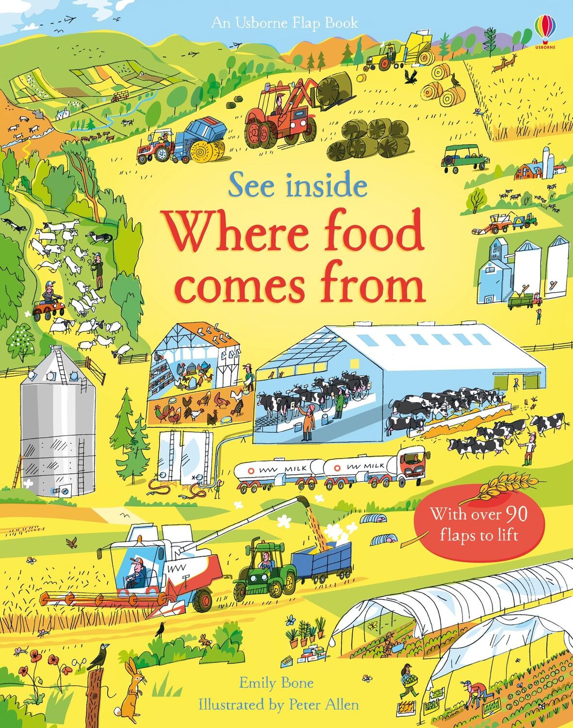 Cover: 9781409599203 | See Inside Where Food Comes From | Emily Bone | Buch | Papp-Bilderbuch