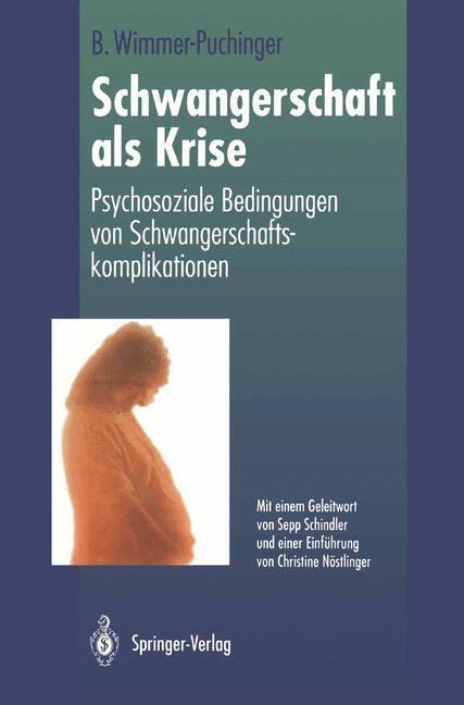 Cover: 9783642935169 | Schwangerschaft als Krise | Beate Wimmer-Puchinger | Taschenbuch | X