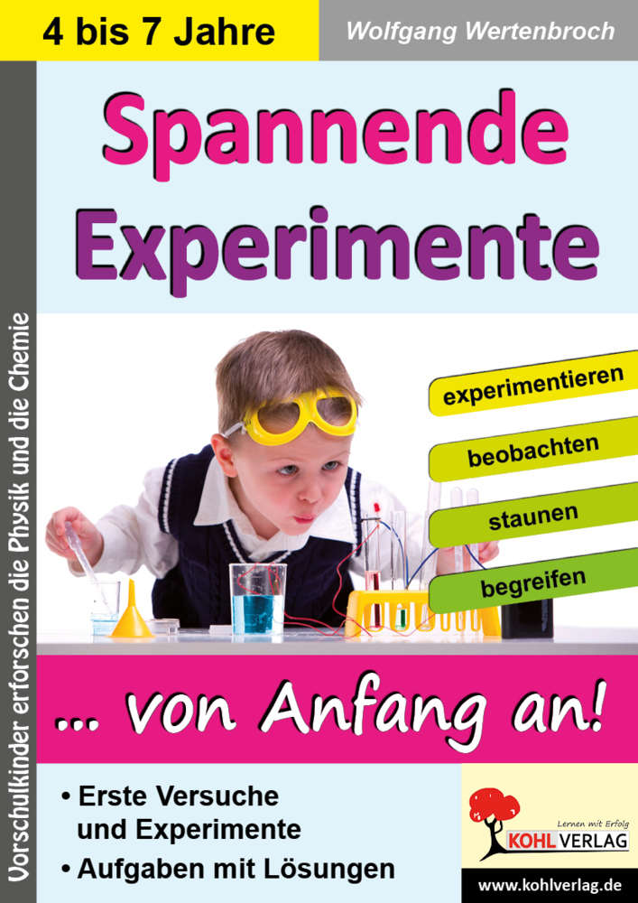Cover: 9783866324671 | Spannende Experimente im Kindergarten | Wolfgang Wertenbroch | Buch