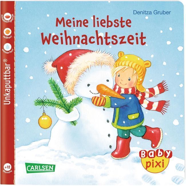 Cover: 9783551051790 | Baby Pixi (unkaputtbar) 77: Meine liebste Weihnachtszeit | Gruber