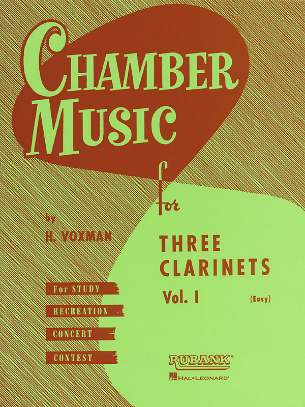 Cover: 73999745504 | Chamber Music for 3 Clarinets Vol.1 (Score) | Ensemble Collection