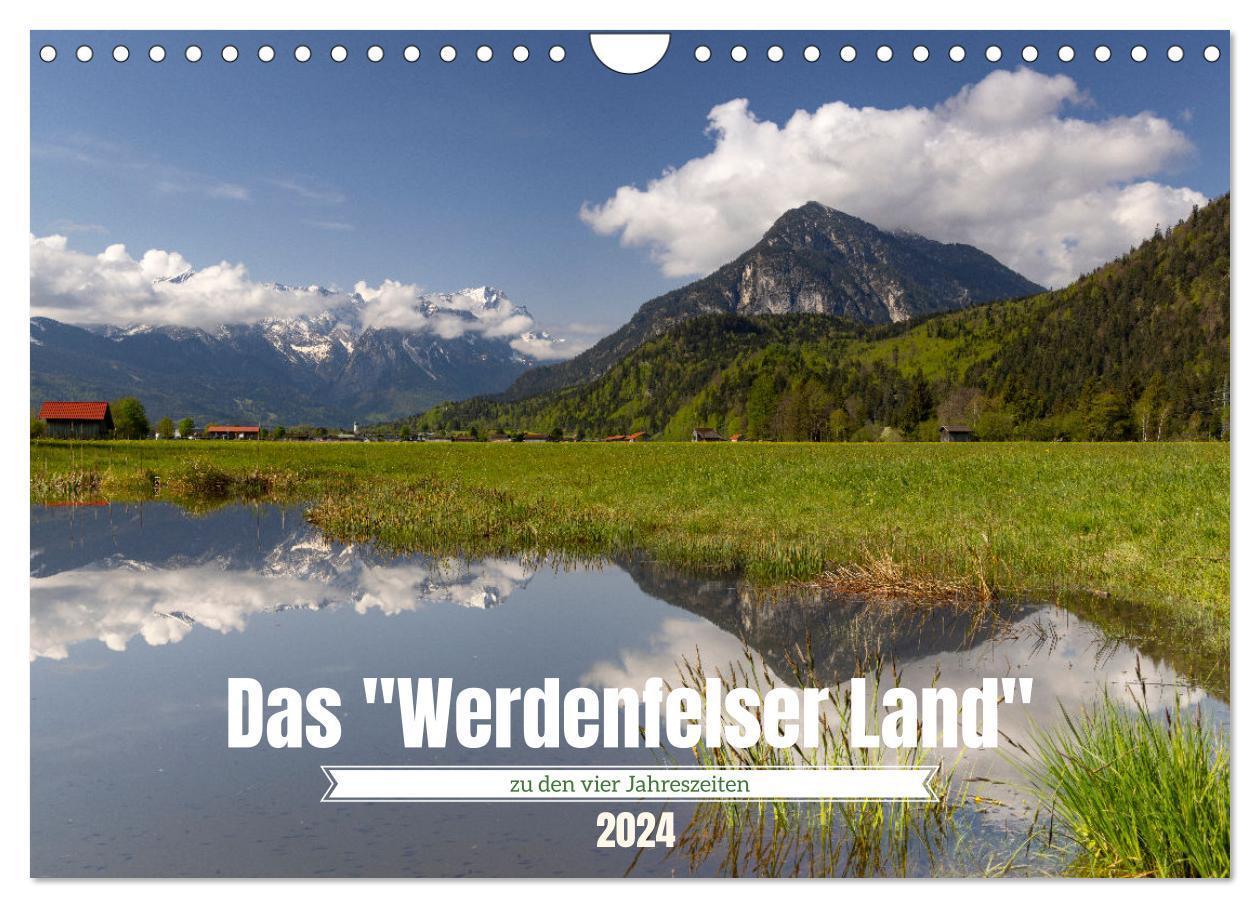 Cover: 9783383722271 | Werdenfelser Land (Wandkalender 2024 DIN A4 quer), CALVENDO...