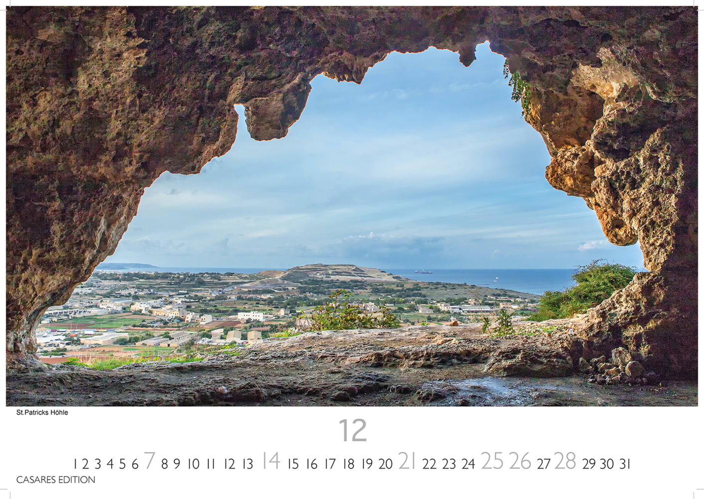 Bild: 9781835240748 | Malta 2025 L 35x50cm | Kalender | 14 S. | Deutsch | 2025