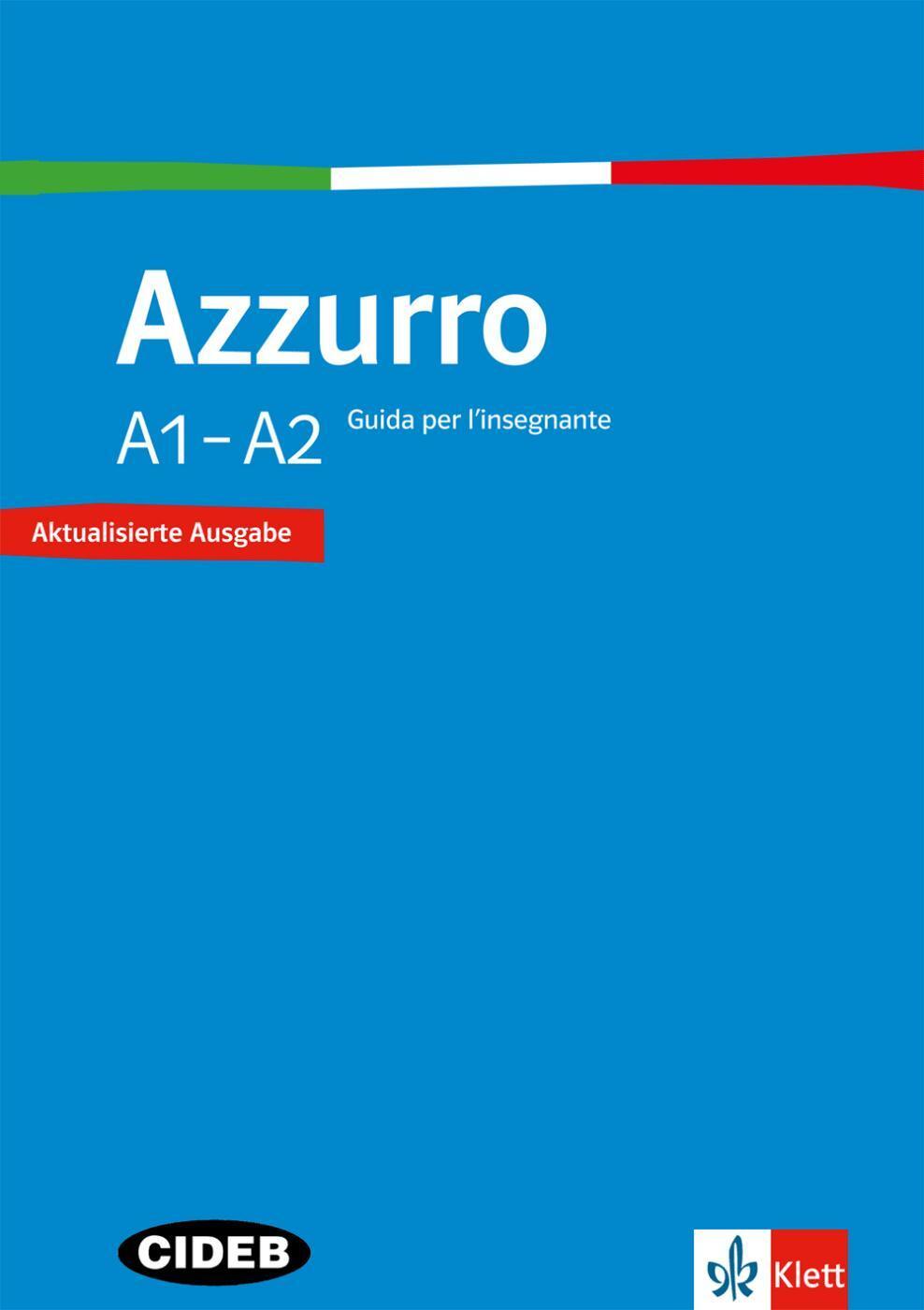 Cover: 9783125255227 | Azzurro A1-A2. Neubearbeitung. Guida per l'insegnante | Taschenbuch