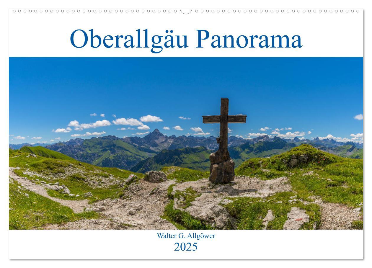 Cover: 9783435358168 | Oberallgäu Panorama (Wandkalender 2025 DIN A2 quer), CALVENDO...