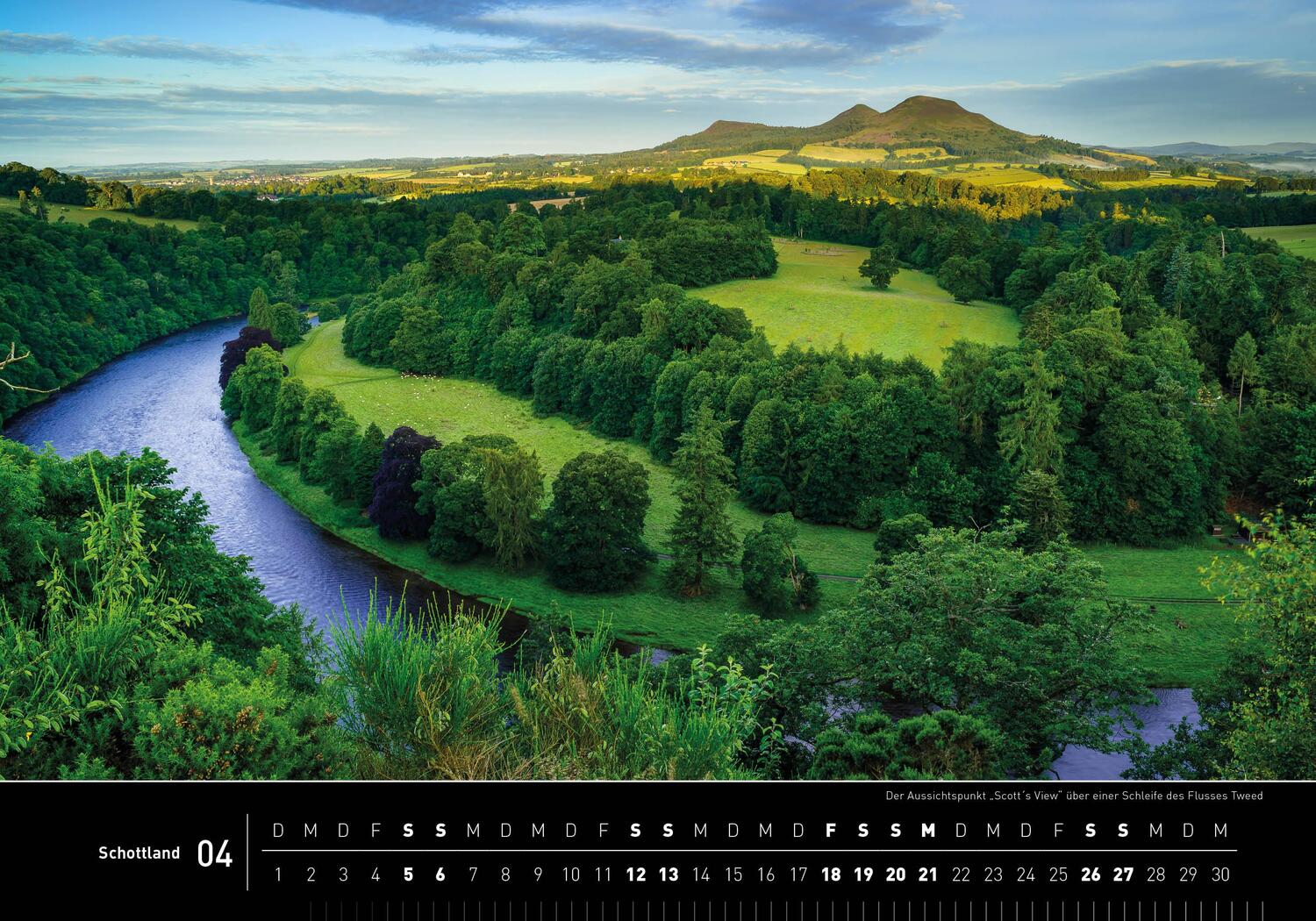 Bild: 9783968555157 | 360° Schottland Premiumkalender 2025 | Hartmut Krinitz | Kalender