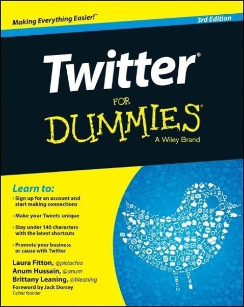 Cover: 9781118954836 | Twitter for Dummies | Laura Fitton (u. a.) | Taschenbuch | Englisch