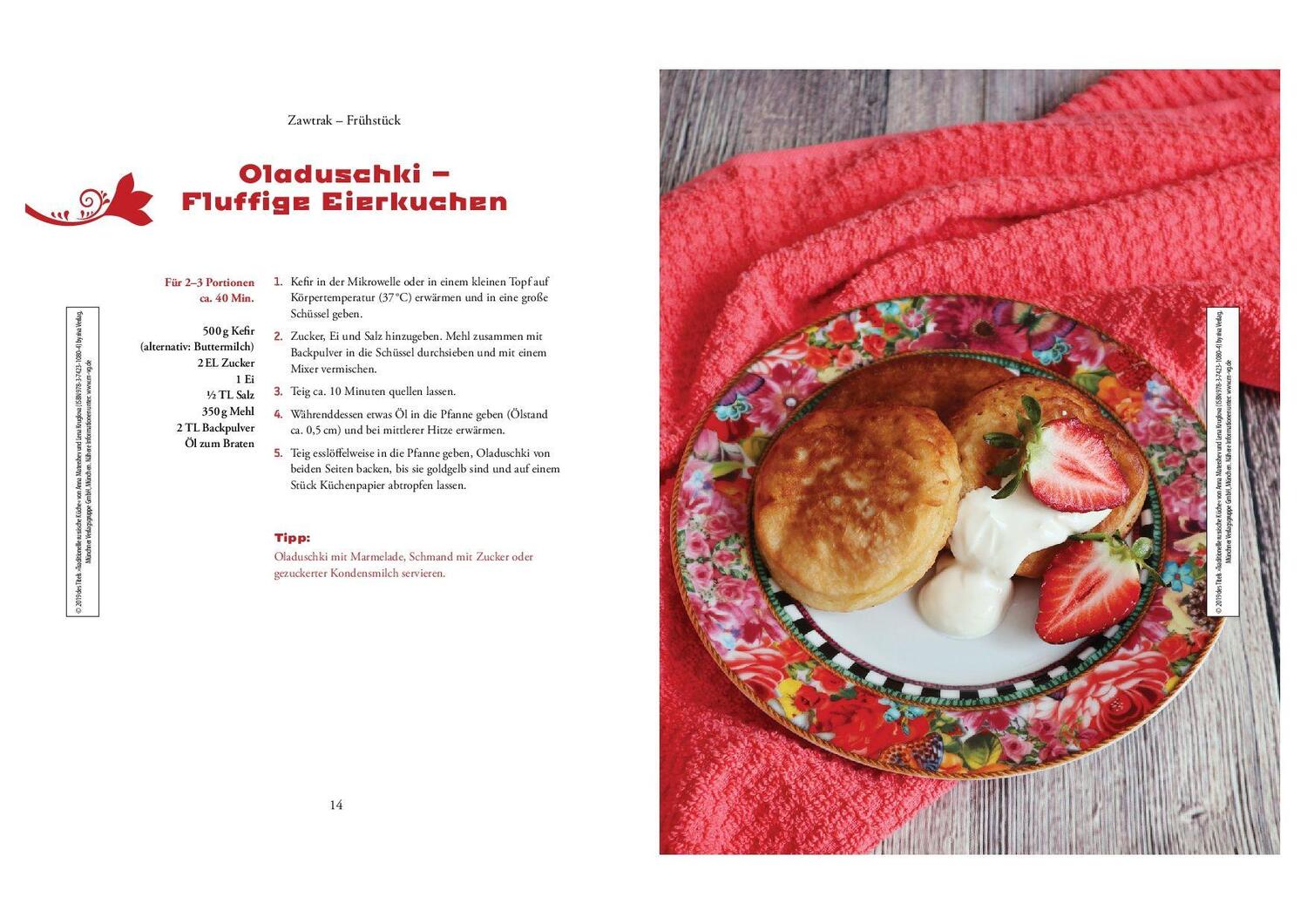 Bild: 9783742310804 | Traditionelle russische Küche | 100 Rezepte von Borschtsch bis Pelmeni