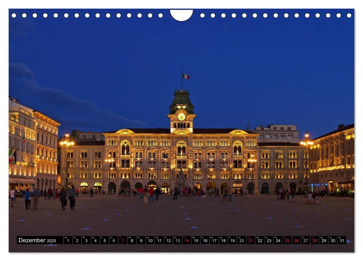 Bild: 9783435510603 | Triest und seine Riviera (Wandkalender 2025 DIN A4 quer), CALVENDO...