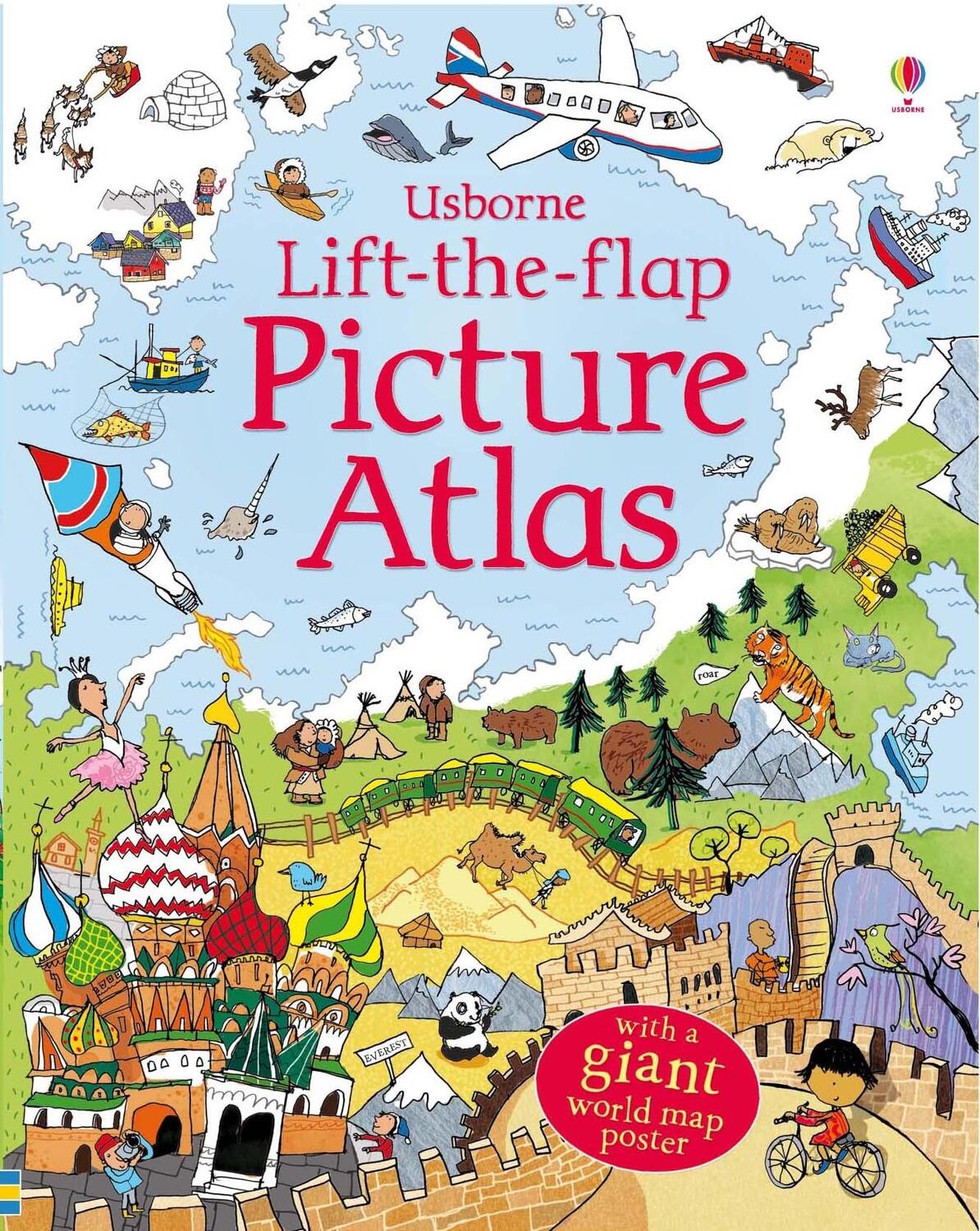 Cover: 9780746098479 | Lift the Flap Atlas | Alex Frith | Buch | See Inside | Papp-Bilderbuch