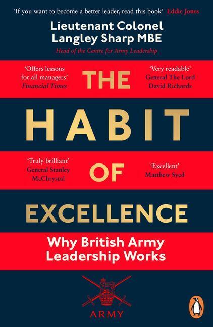 Cover: 9780241992180 | The Habit of Excellence | Why British Army Leadership Works | Sharp