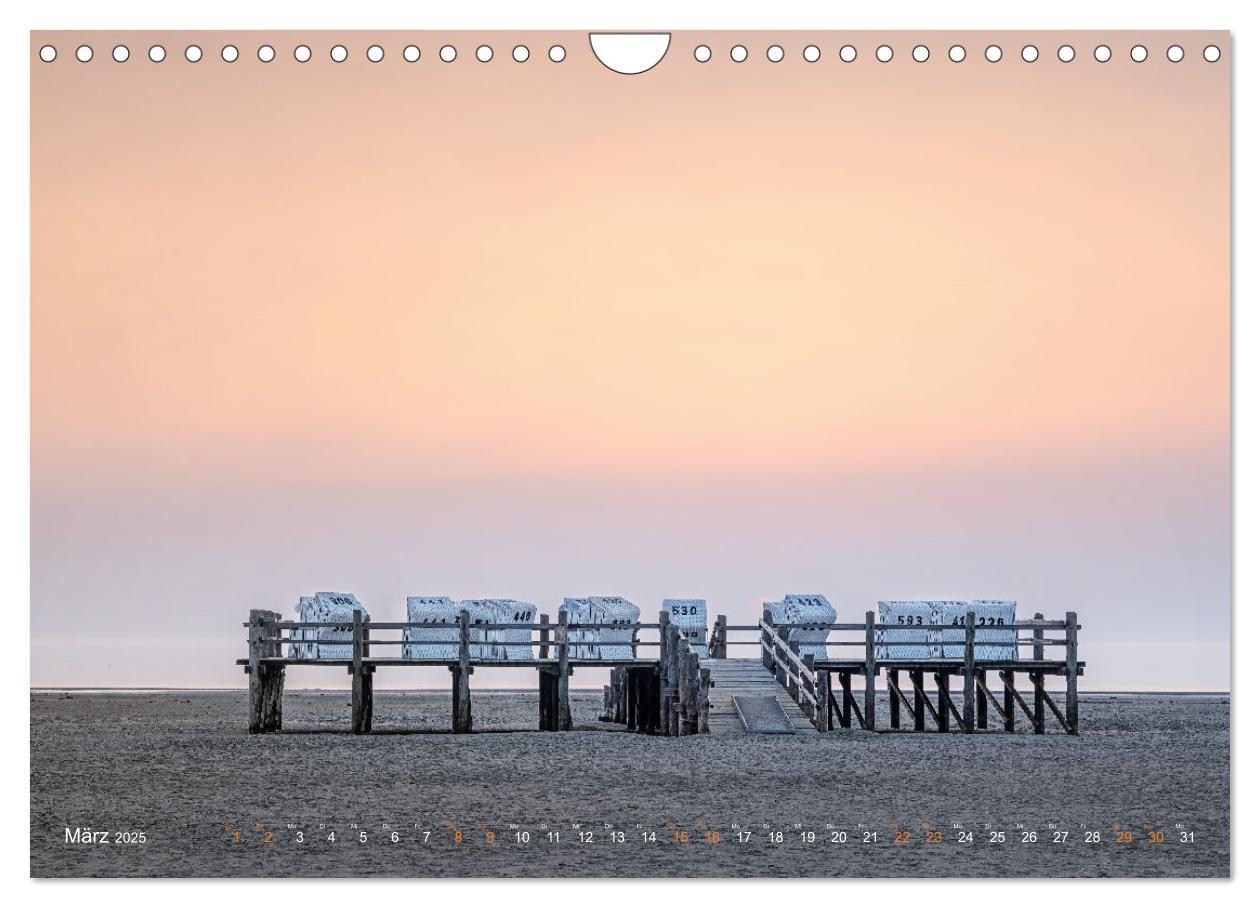 Bild: 9783383848315 | Nordseeurlaub in St. Peter-Ording (Wandkalender 2025 DIN A4 quer),...