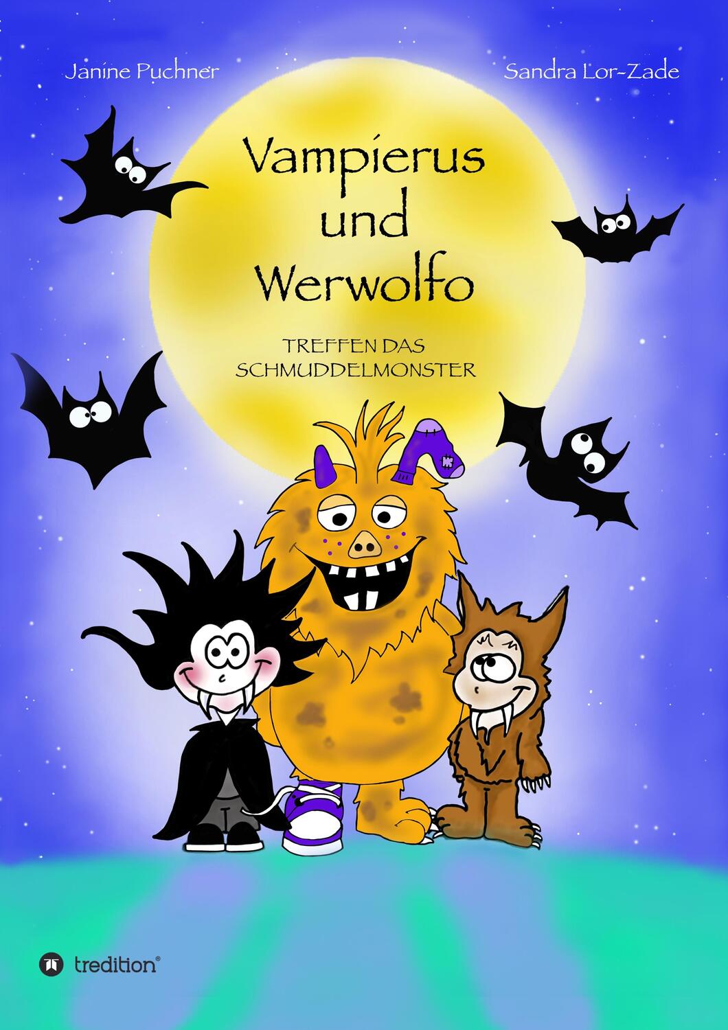 Cover: 9783746989839 | Vampierus und Werwolfo | Treffen das Schmuddelmonster | Janine Puchner