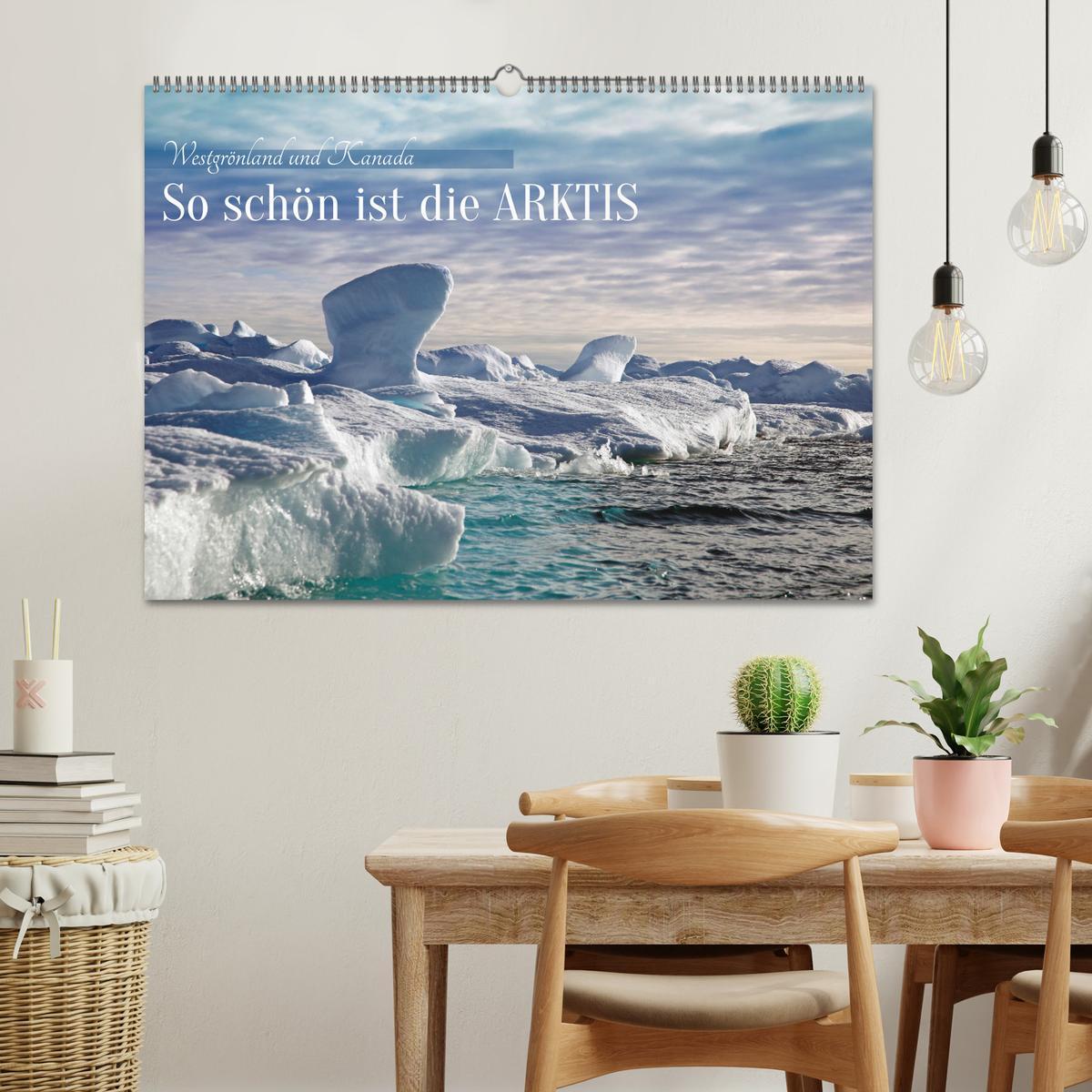 Bild: 9783383854071 | So schön ist die Arktis (Wandkalender 2025 DIN A2 quer), CALVENDO...