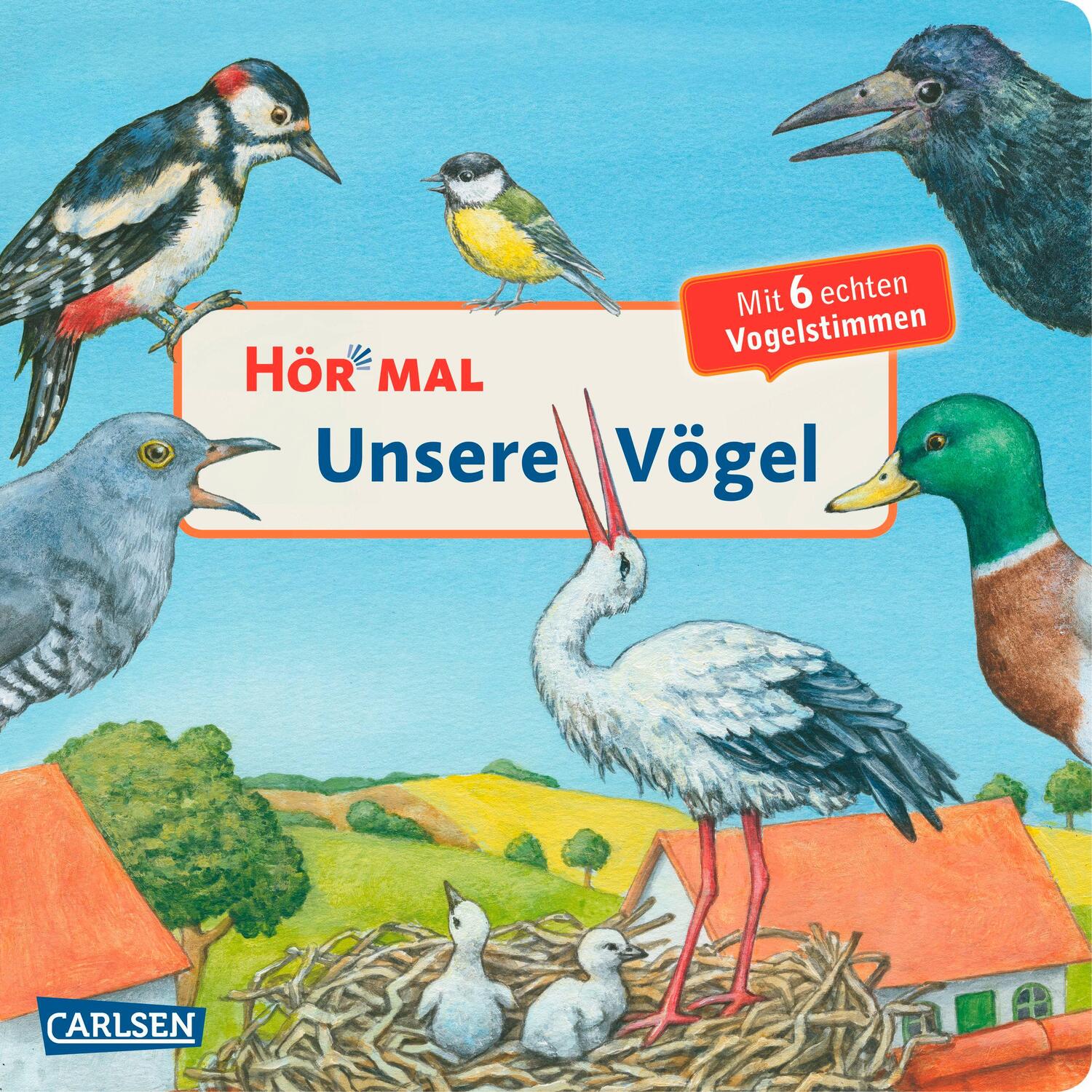 Hör mal (Soundbuch): Unsere Vögel - Möller, Anne