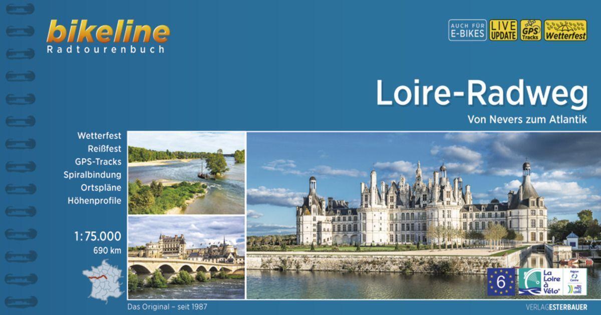 Cover: 9783711100641 | Loire-Radweg | Von Nevers zum Atlantik. 1:75.000, 690 km | Verlag