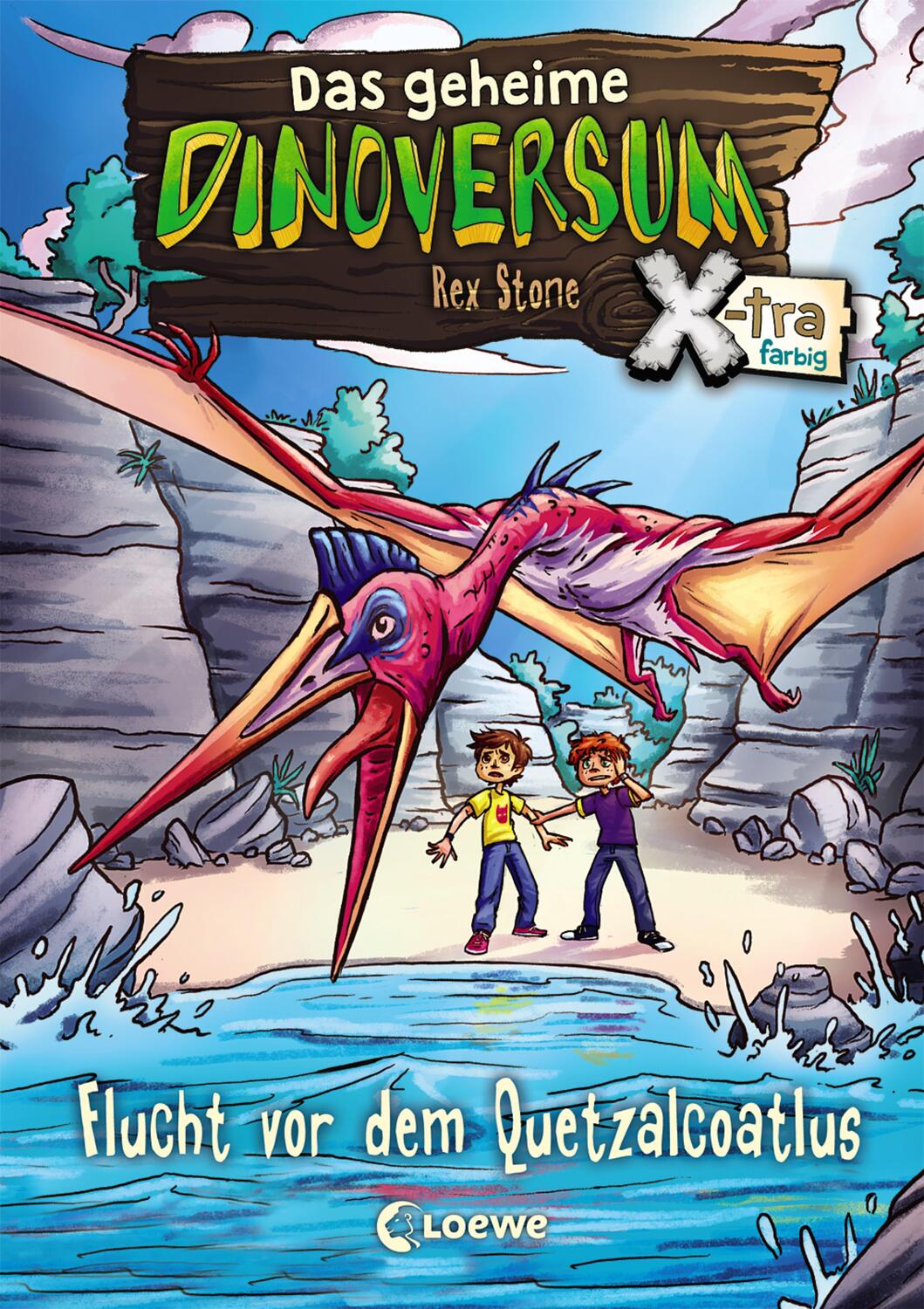 Cover: 9783785589441 | Das geheime Dinoversum Xtra - Flucht vor dem Quetzalcoatlus | Stone