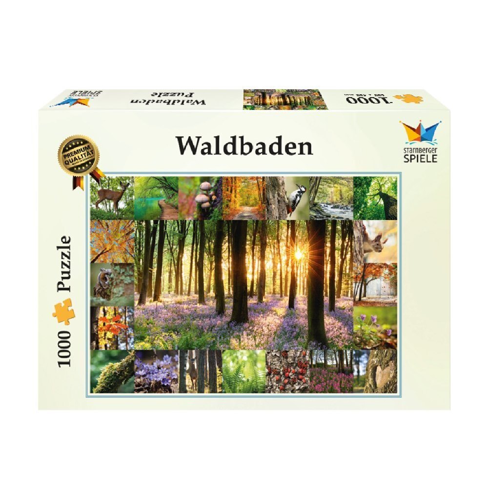 Cover: 4260472860540 | Waldbaden Puzzle | 1000 Teile | Tanja Philippeit | Spiel | Deutsch