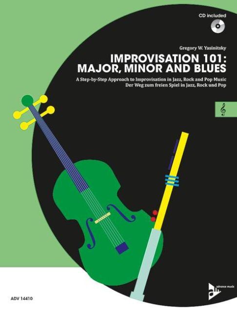 Cover: 9790206310164 | Improvisation 101: Major, Minor and Blues | Gregory W Yasinitsky