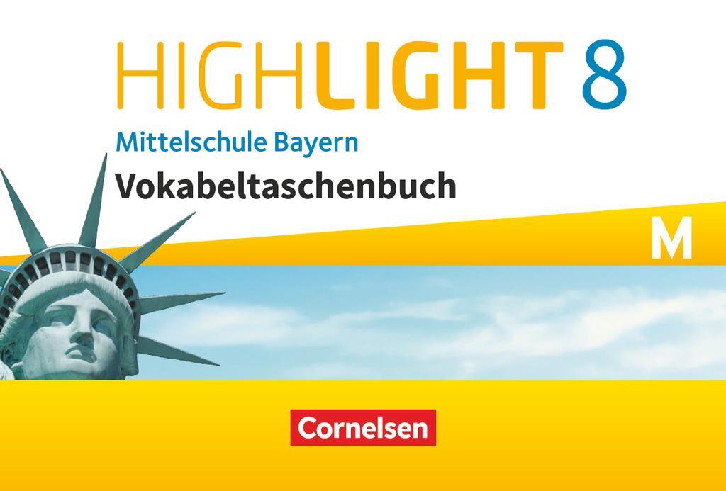 Cover: 9783060361236 | 8. Jahrgangsstufe - Vokabeltaschenbuch | Für M-Klassen | Taschenbuch