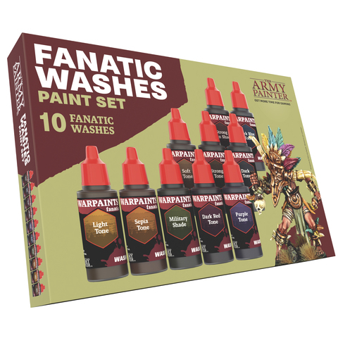 Cover: 5713799806801 | Warpaints Fanatic Washes Paint Set | The Army Painter