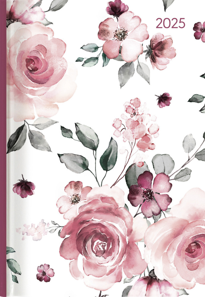 Cover: 4251732343569 | Alpha Edition - Buchkalender Style Roses 2025 Taschenkalender,...