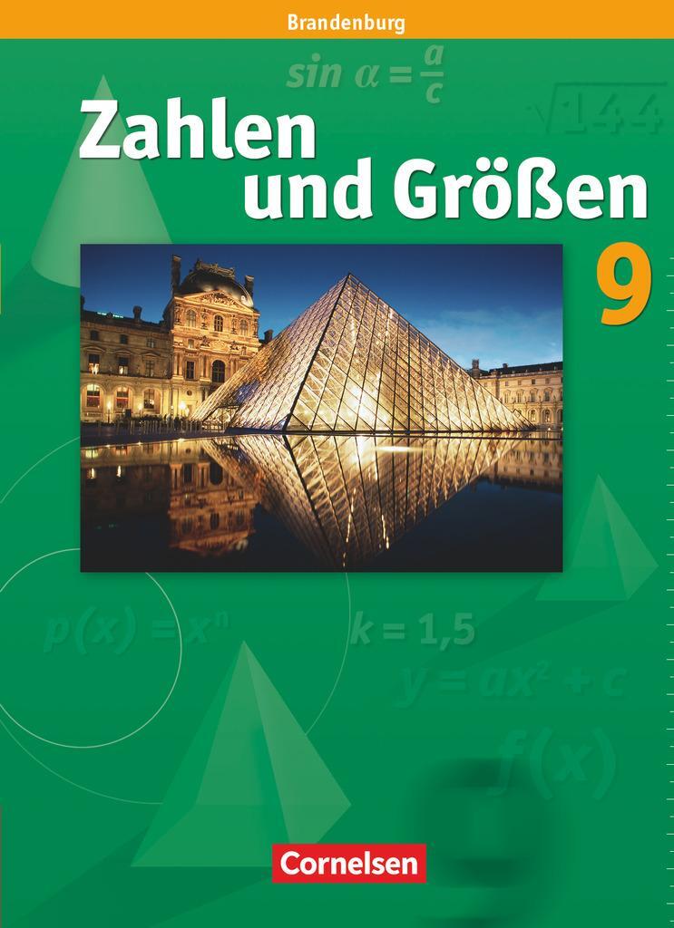 Cover: 9783060011520 | Zahlen und Größen 9. Schuljahr. Schülerbuch. Brandenburg | Wennekers