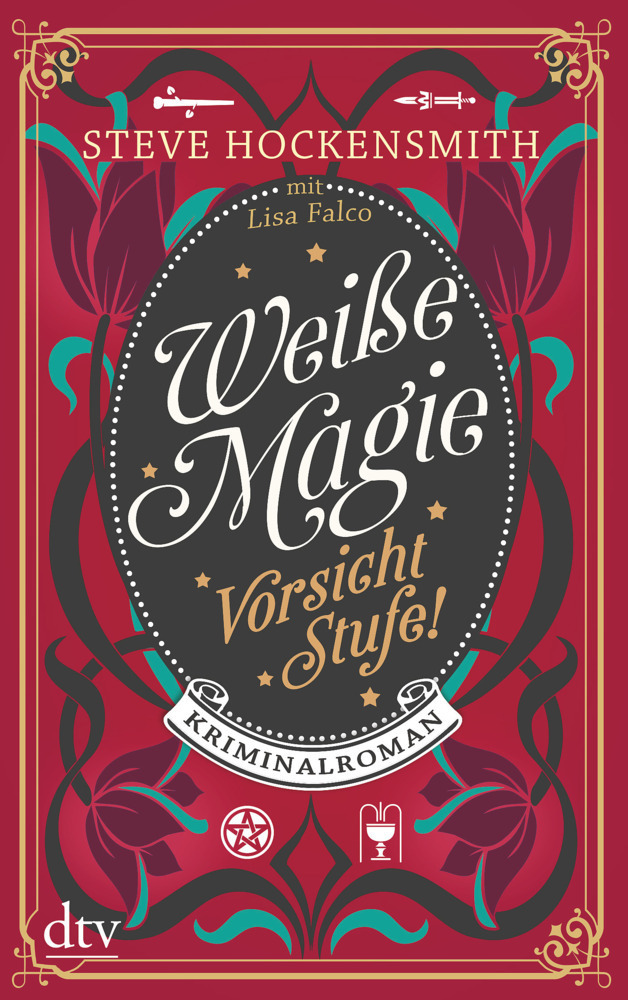 Cover: 9783423216647 | Weiße Magie - Vorsicht Stufe! | Kriminalroman - Mit Abbildungen | Buch