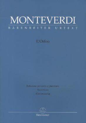 Cover: 9790006533121 | L'Orfeo, Klavierauszug | Claudio Monteverdi | Partitur | Deutsch
